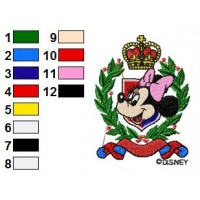 Disney Characters Embroidery Design 1